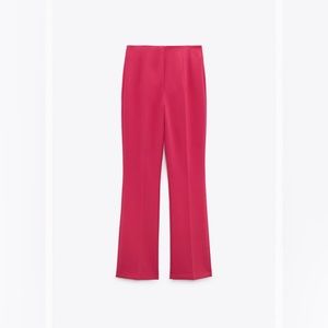 Hot Pink High Waisted Zara Pants
